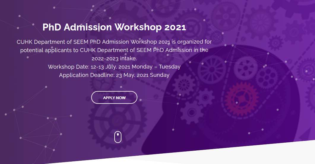 SEEM PhD Workshop 2021 News