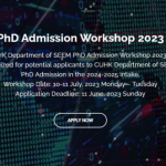 Phd Workshop 2023